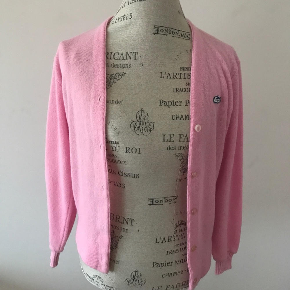Pink with Buttons Cardigan